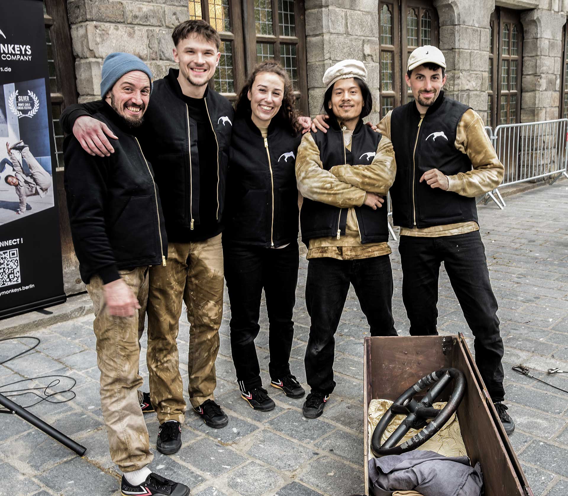 Blog Header Image for The Funky Monkeys @ De Gevleugelde Stad Ieper 2023 (City of Wings Ypres 2023)